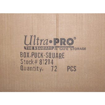 Ultra Pro Square Hockey Puck Holder Case (72 Count)