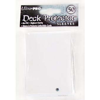 Ultra Pro Powder White Deck Protectors 50 Count Pack (Lot of 15)