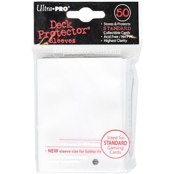 Ultra Pro Powder White Deck Protectors 50 Count Pack (Lot of 3)