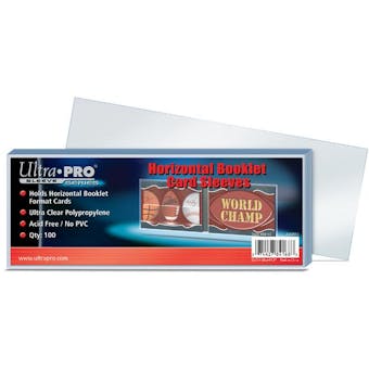 Ultra Pro Soft Sleeve Horizontal Booklet (100 Count Pack)
