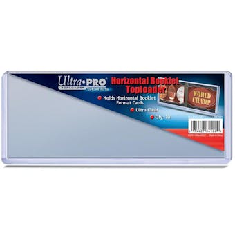 Ultra Pro Horizontal Booklet Toploader Pack (10 Count)