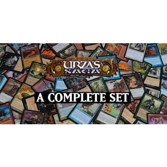 Magic the Gathering Urza's Saga A Complete Set SLIGHT PLAY (SP)