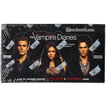 The Vampire Diaries Season 3 Trading Cards Box (Cryptozoic 2014)