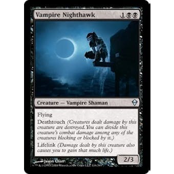 Magic the Gathering Zendikar Single Vampire Nighthawk Foil
