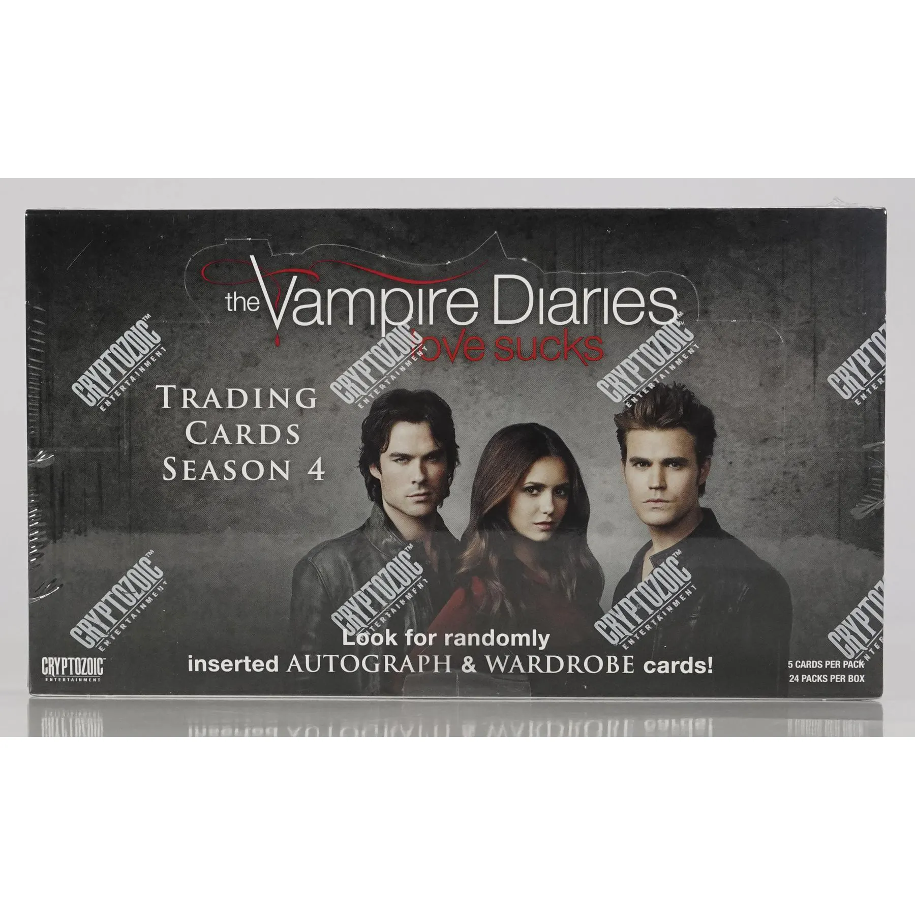 vampire diaries trading cards binder The Season 1 Cryptozoic Entertainment one series continues for another season of epic romance Vampire Diaries Season 4 Trading