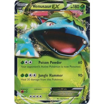 Pokemon X and Y Single Venusaur EX 1/146 - NEAR MINT (NM)