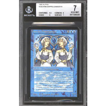 Magic the Gathering Alpha Vesuvan Doppelganger BGS 7 (6.5, 8, 8, 7) NEAR MINT NM