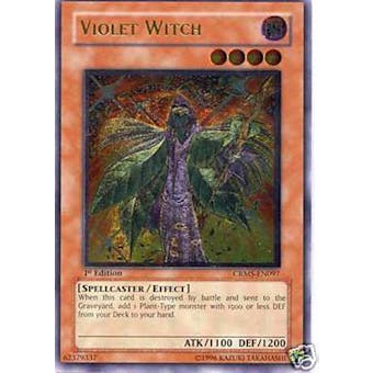Yu-Gi-Oh Crimson Crisis Single Violet Witch Ultimate Rare