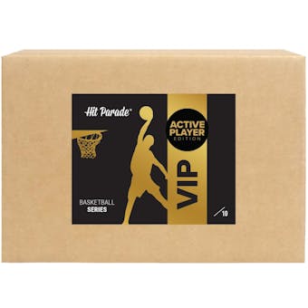 2023/24 Hit Parade Basketball VIP Series 2 Hobby 10-Box Case - Active Player Edition