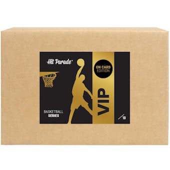 2022/23 Hit Parade Basketball VIP Series 2 Hobby 10-Box Case - On Card Edition