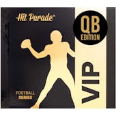 2022 Hit Parade Football VIP Series 5 Hobby Box - QB Edition