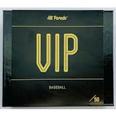 2021 Hit Parade Baseball VIP Series 1 Hobby Box /50 Ohtani-Trout-Robert