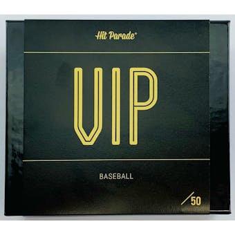 2021 Hit Parade Baseball VIP Series 3 Hobby 6-Box Case /50 Wander-Tatis-Jeter