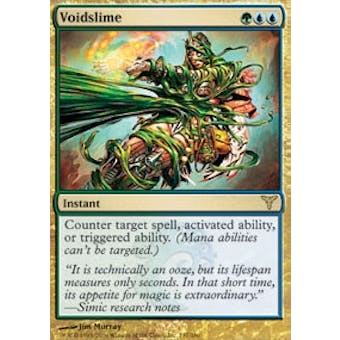 Magic the Gathering Dissension Single Voidslime - SLIGHT PLAY (SP)