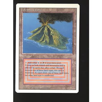 Magic the Gathering 3rd Ed Revised Volcanic Island NEAR MINT (NM) *846