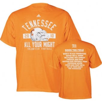 Tennessee Volunteers Adidas Orange All Your Might T-Shirt (Adult L)