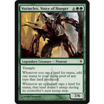 Magic the Gathering New Phyrexia Single Vorinclex, Voice of Hunger - NEAR MINT (NM)