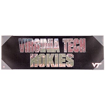 Virginia Tech Hokies Artissimo Team Pride 30X10 Canvas