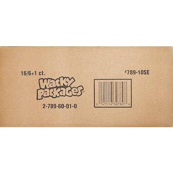 Wacky Packages Series 7 Trading Card 6-Pack Blaster 16-Box Case (Topps 2010)