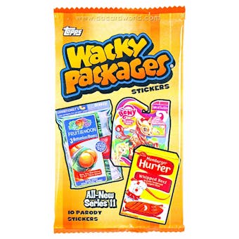Wacky Packages Series 11 Trading Cards Stickers Pack (Topps 2013)