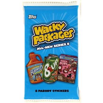 Wacky Packages Series 8 Trading Card Stickers Hobby Pack (Topps 2011)