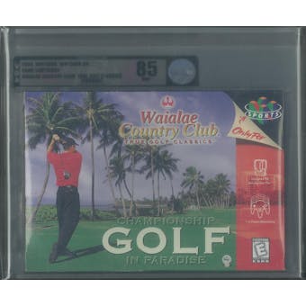 Nintendo 64 (N64) Waialae Country Club: True Golf Classics VGA Graded 85 NM+