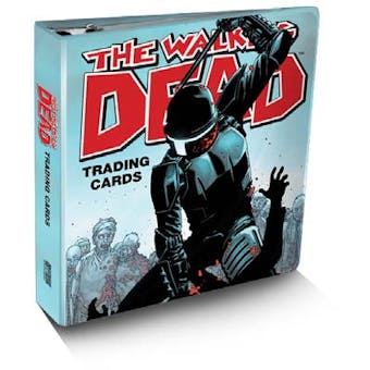 The Walking Dead Comic Book Trading Cards SDCC Binder w/ Full 91 card set! (Cryptozoic 2012)