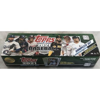 2021 Topps Factory Set Baseball (Box) (Green)