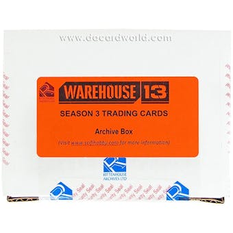 Warehouse 13 Season Three Premium Pack Trading Cards Archives Box (Rittenhouse 2012)