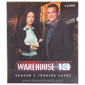 Warehouse 13 Season Three Premium Pack Trading Cards (Rittenhouse 2012)