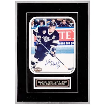 Wayne Gretzky Autographed Los Angles Kings Framed 8x10 Photo (Field of Dreams)