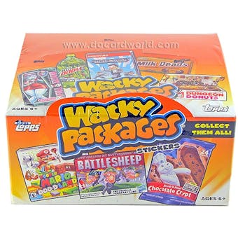 Wacky Packages Series 10 Trading Card Stickers Box (Topps 2013)