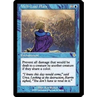 Magic the Gathering Invasion Single Well-Laid Plans Foil