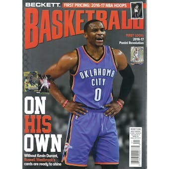 2017 Beckett Basketball Monthly Price Guide (#293 February) (Joel Embiid)
