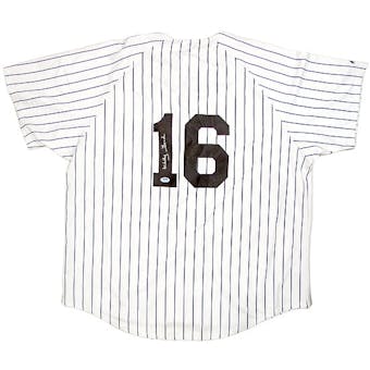 Whitey Ford Autographed New York Yankees Replica Jersey (PSA COA)
