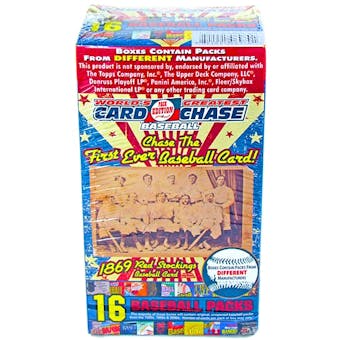 2010 TriStar World's Greatest Card Chase 1869 Red Stockings 16 Pack Baseball Box
