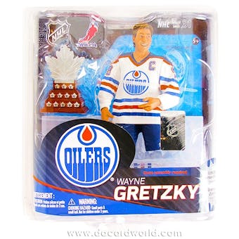 Wayne Gretzky Edmonton Oilers NHL McFarlane Series 31 Figure (w/ Con Smythe)