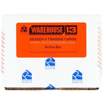 Warehouse 13 Season Four Premium Pack Archives Box (2013 Rittenhouse)