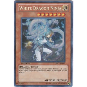 Yu-Gi-Oh Order of Chaos Single White Dragon Ninja Secret Rare - NEAR MINT (NM)