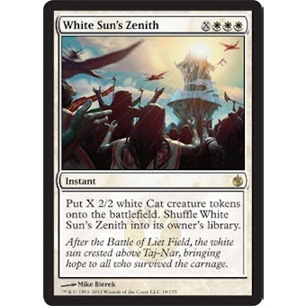 Magic the Gathering Mirrodin Besieged Single White Sun's Zenith - NEAR MINT (NM)