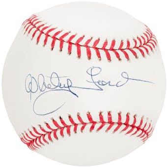 Whitey Ford Autographed New York Yankees Official Major League Baseball (Ford COA)