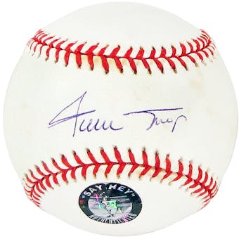 Willie Mays Autographed San Francisco Giants Official MLB Baseball (Say Hey & Mounted Mem. COA)