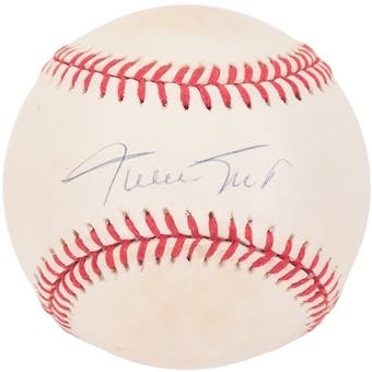 Willie Mays Autographed San Francisco Giants NL MLB Baseball (JSA letter) X50935