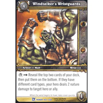 WoW Fields of Honor Single Windstrikers Wristguards x 4