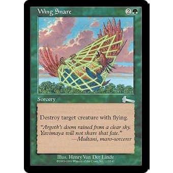 Magic the Gathering Urza's Legacy Single Wing Snare Foil