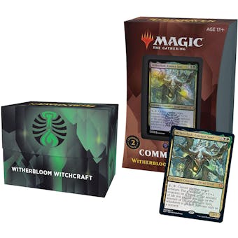 Magic The Gathering Strixhaven: School of Mages Commander Deck - Witherbloom Witchcraft