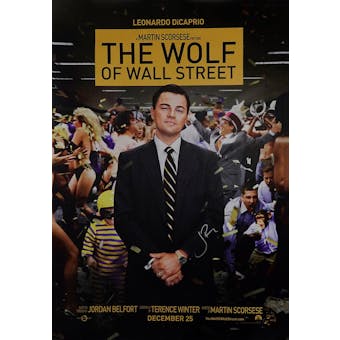 The Wolf Of Wall Street 27x40 Movie Poster Autographed by Jon Bernthal JSA