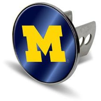 Michigan Wolverines Rico Industries 4 " Laser Trailer Hitch Cover