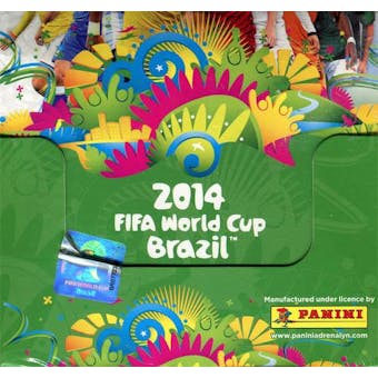 2014 Panini World Cup Adrenalyn XL Soccer Trading Cards 50-Pack Box