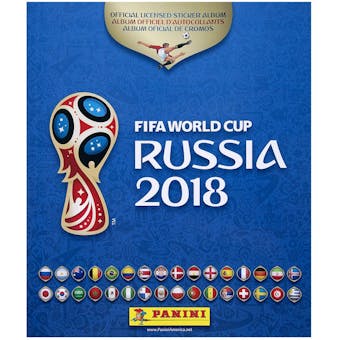 2018 Panini FIFA World Cup Russia Sticker Collection Album